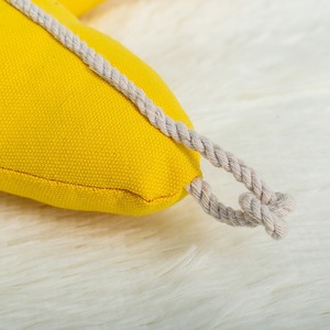 Cojín Decorativo Mediterráneo de Algodón y Lino con Cara Sonriente y Estrella, Cojín Colgante para Sofá con Relleno, Se Puede Colgar y Girar - Product Image 3