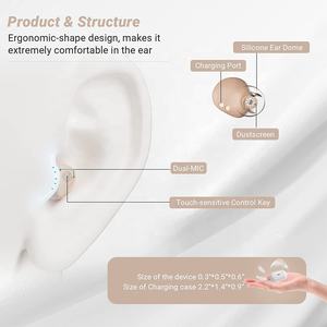 מתקדם נטענת מכשירי שמיעה קשישים מבוגרים, 16-ערוץ דיגיטלי מגברי דיון, כפול מיקרופונים עם טינטון המיסוך - Product Image 3