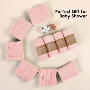 12 Pack Muslin <strong>Burp</strong> <strong>Cloths</strong> 100% Cotton Muslin <strong>Cloths</strong> Large 20''x10'' Extra Soft And Absorbent Baby Burping <strong>Cloth</strong> - Product Image 6