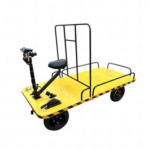 מטען תחבורה כלי רכב סוללה כוח שטוח מכונת רכבת מטען שטוח טראק רכב חשמלי - Product Image 5