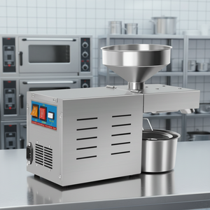 Nouvelle Presse à Huile Commerciale Automatique Mini en Acier Inoxydable, Extraction à <span class=keywords><strong>Froid</strong></span> et à Chaud, Multi-Huiles, Capacité 3-6kg/h - Product Image 2