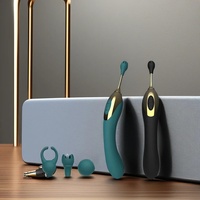 Dubbele vibratie G-spot stimulerende driekoppige multi-frequentie vibrator Honey Bean vrouwelijk speeltje Point Tide Pen product vibrators leuk