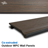 Revêtement mural extérieur de qualité supérieure, panneau composite pour maison et jardin, imperméable et résistant aux intempéries