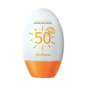 Wholesale Custom Organic Brightening Whitening Sunscreen Skin Protective Face Liquid Lotion Sun Cream