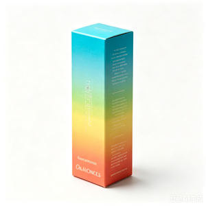 Boîtes en carton personnalisées à dégradé de couleurs avec couvercle rabattable |   Cartons cosmétiques imprimés pour flacons de vernis à ongles, <span class=keywords><strong>mini</strong></span> emballages de beauté pour maquillage - Product Image 2