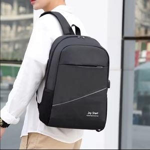 Leisure Unisex Oxford Fashion Waterproof <b>Backpack</b> Resin Mesh Zipper Closure USB Port Multiple Functions <b>Computer</b> Custom Logo - Product Image 3