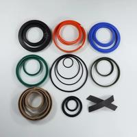 Kit Seal Silinder Hidrolik DYN JCB 3CX 4CX 50mm -20-100C 551-90191 Kit Perbaikan Ram Bucket untuk Backhoe Loader Telehandler