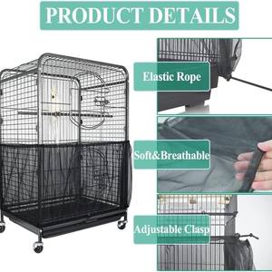 Best-Selling Indoor/Outdoor Large Birdcage Encrypted Mesh Cover Home <b>Breeding</b> Splashproof Bird Supplies - Product Image 5