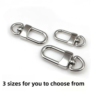 Mousqueton à ressort en acier inoxydable 316 DF23 46*18*12mm pour bagages et porte-clés, capacité de charge 25kg, en stock, vente en gros - Product Image 1