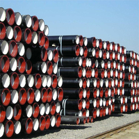 Tuyau en fonte ductile DN80-2600mm, revêtu de mortier de ciment K9 C40, pour projet de canalisation d'eau - Meilleure vente