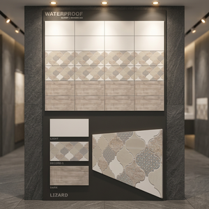 Porcelaine décorative HD 300x600mm brillant carreaux muraux en céramique numérique 12x24 pour salle de bain cuisine balcon indien approvisionnement d'usine - Product Image 2