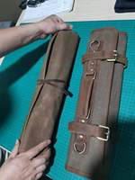 Sac de transport pour couteaux de chef en toile cirée résistante, sac de rangement de cuisine durable pour pique-nique et voyage