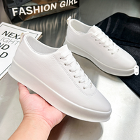 Chaussures de skate noires pour hommes à lacets, bout rond, respirantes, légères, toutes saisons, export, vente en gros d'usine