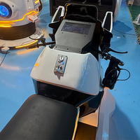 Simulador de Carreras de Motos VR Dreamland 3DOF, Equipo de Juego de Motocicleta VR Dinámico, Exclusivo y Personalizado para Centros de Entretenimiento y Parques VR