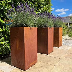 क्लासिक डिजाइन धातु उद्यान प्लांटर्स पाउडर पाउडर लेपित बहुमुखी उपयोग को बोनसाई के लिए लटका फर्श शॉपिंग मॉल के लिए बहुमुखी उपयोग - Product Image 5