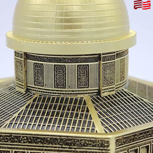 Muestra <span class=keywords><strong>de</strong></span> decoración del hogar turca islámica personalizada-Mezquita <span class=keywords><strong>de</strong></span> Al Aqsa premium y cúpula <span class=keywords><strong>de</strong></span> la roca escultura <span class=keywords><strong>de</strong></span> réplica <span class=keywords><strong>de</strong></span> Jerusalén - Product Image 6