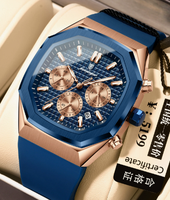 Montres pour homme Megir 2215, originales, de haute qualité, sport, mode, étanches, chronographe, quartz, luxe.