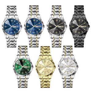 Montre Homme de Luxe Personnalisée avec Logo Drioshipping, Affichage Automatique de la Date, Étanche, Aiguilles Lumineuses, Affichage du Jour de la Semaine, Montre à Quartz Monte de Luxe pour Homme - Product Image 6