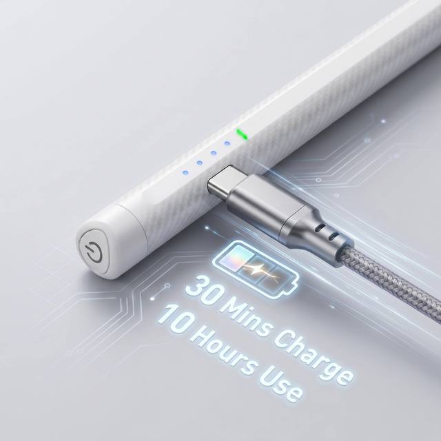 Professional iPad Stylus with Tilt Sensitivity Unibody Metal Active Pencil for Design Work OEM Branding Support Bulk Price