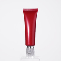 Krim BB Krim CC Foundation Cair Selang Merah Kecil Kustom untuk Concealer Wajah Pengontrol Minyak Makeup Label Pribadi Massal