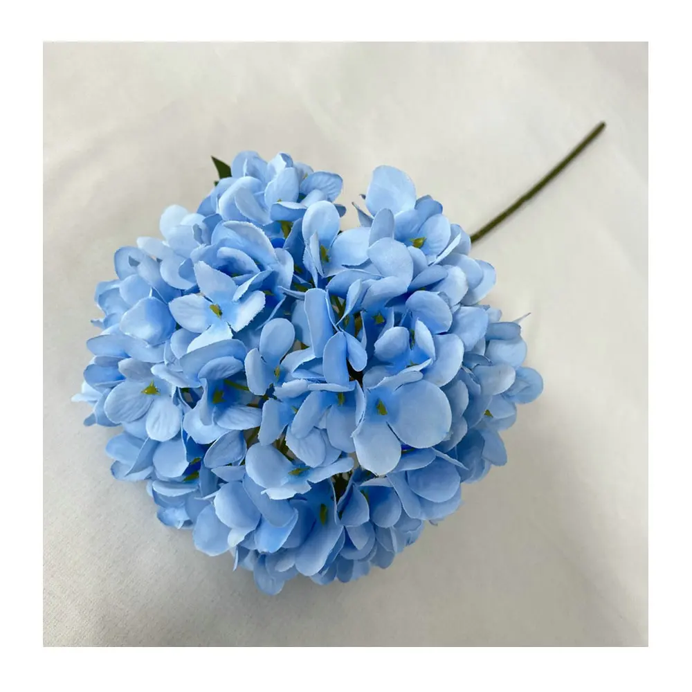 Bruiloft Valentijnsdag Blauw Roze Paars Kunstmatige Conservering Gedroogde Geconserveerde Hortensia Bloemen Bal Voor Bruiloft Decor