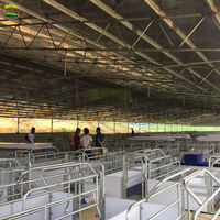 Solution complète Great Farm pour une ferme d'élevage de 50 truies, incluant la conception et la construction de plans standardisés