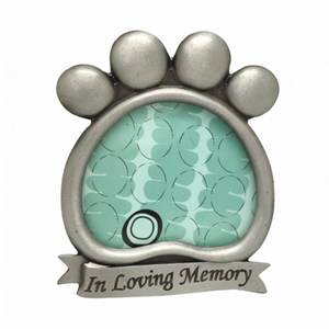 Marco DE FOTOS magnético de corazón acrílico Marco de metal elegante para mostrar recuerdos - Product Image 1