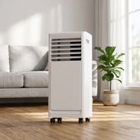 Climatiseur portable 7000 BTU 550W, climatiseur intelligent électrique contrôlé par application avec fonction minuterie