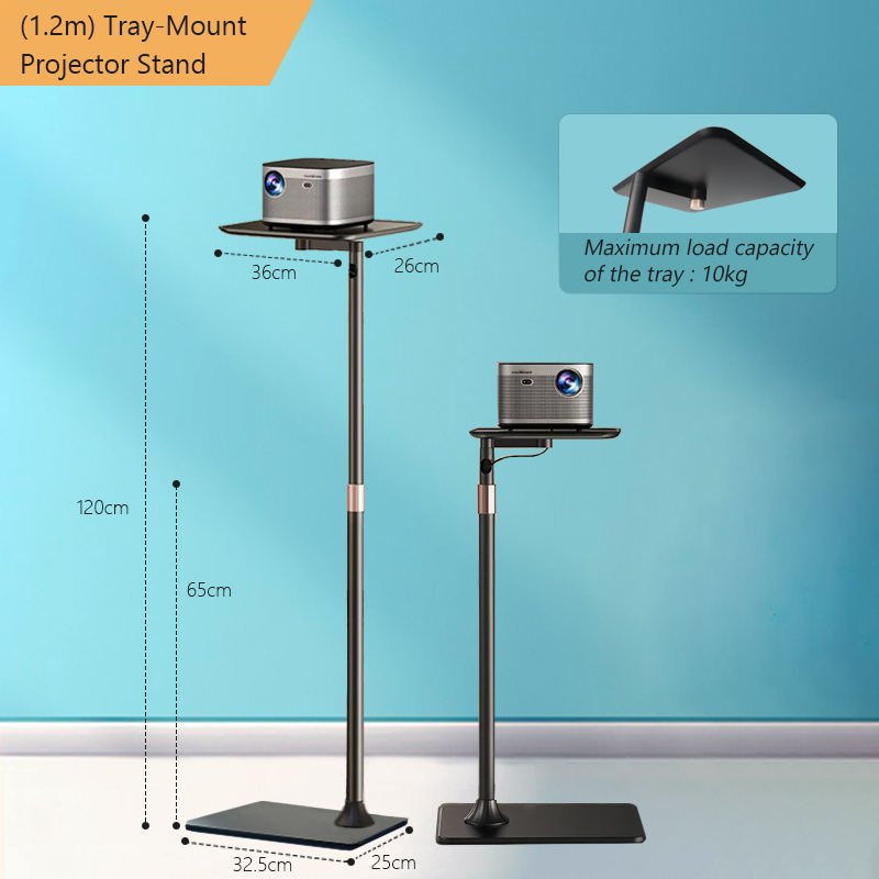 Support de projecteur à montage sur plateau TY13-120 cm