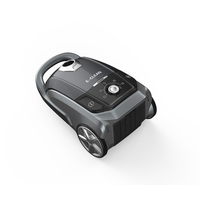 Aspirateur à sac horizontal de bidon de cyclone de tapis industriel de haute puissance d'affichage à LED de 2000W avec le sac à poussière