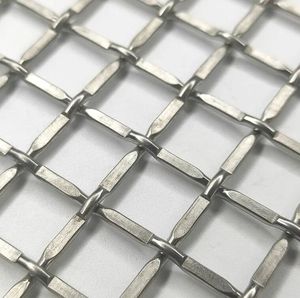 Thép Không Gỉ Trang Trí Lưới Bền Dây Vải Với Đồng Bằng Dệt Dệt Màn Hình Cho Rèm Trang Trí - Product Image 1