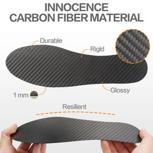 Solette in fibra di carbonio per uomo e donna con solette in fibra di carbonio da 1mm per Sport con assorbimento degli urti e solette in fibra di carbonio - Product Image 4
