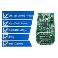 Module de caméra USB 18*42mm 2MP 1080P 1920*1080P 30fps 1/2.9" CMOS UVC OTG pour l'acquisition d'images industrielles