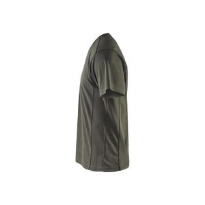 BLAKLADER - 332310514600XXL Camiseta con protección UV Verde militar-EAN 7330509420669 CAMISETAS Y POLOS DE TRABAJO - Product Image 4
