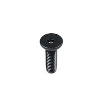 Pièce CNC personnalisée vis de meuble noire boulon à tête plate écrou à godet à douille hexagonale