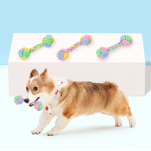 Hengtuo - Échantillon gratuit - Corde en coton tissée de haute qualité et durable - Style classique et écologique - Pelotas Para Perros - Jouet à mâcher <span class=keywords><strong>pour</strong></span> <span class=keywords><strong>chien</strong></span> - Product Image 5