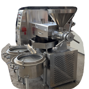 Haute efficacité 6YL-120ZD presse à huile automatique 304 acier inoxydable thé sésame graine presse 400 KG/H capacité nouvelle série 6YL - Product Image 5