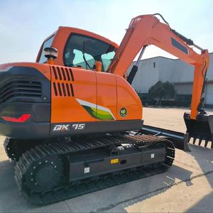 Excavadora Mini de Orugas de Alto Rendimiento DX75-7B DX75LC de 7.5 Toneladas Directa de Fábrica para Construcción Urbana - Product Image 2