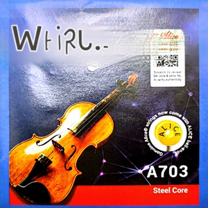 Cuerdas de Violín <span class=keywords><strong>Alice</strong></span> A703, Juego de Cuerdas Sueltas con Núcleo de Acero y Entorchado de Aleación para Práctica y Aprendizaje de Principiantes - Product Image 6