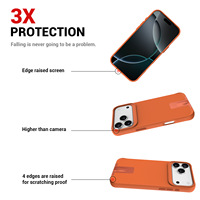 Housse de téléphone portable magnétique en métal invisible pour iPhone 17 Pro Max 17 Air avec support