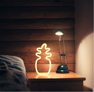 フルーツハンギングUsb/バッテリー式ネオンライトナイトランプLedパイナップルネオンサイン壁の寝室キッズルームバーパーティーデコレーション - Product Image 4