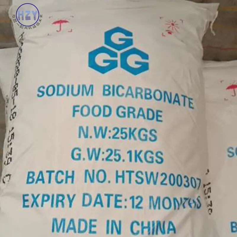 Sodium Bicarbonate Baking Soda Bag Thực Phẩm Lớp Nahco3 Carbonate Phụ Gia Thực Phẩm Kết Hợp Thành Phần Bột Trắng 99% 2836300000