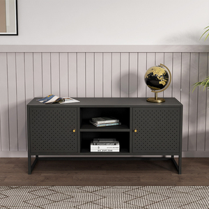 <span class=keywords><strong>Commode</strong></span> en métal à <span class=keywords><strong>3</strong></span> <span class=keywords><strong>tiroirs</strong></span> pour placard, meuble de rangement pour salon, couloir, entrée, maison - Product Image 5