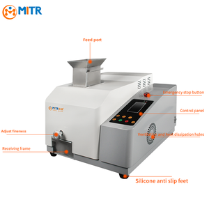 Mitr phòng thí nghiệm nhỏ Máy Nghiền hàm 220V Máy nghiền nhỏ để chuẩn bị mẫu - Product Image 2