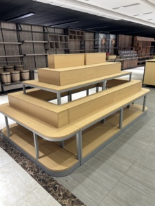 Estanterías Metálicas de Diseño Moderno para Frutas, Góndolas para Tiendas Minoristas, Exhibidores para Supermercados, Estantes para Verduras - Product Image 2