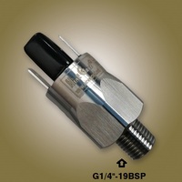 Pressostat réglable en laiton et plastique, contrôle de pression de précision pour pompes à eau, chaudières, 250 V CA, 6 A, pression maximale 40 bars, IP54
