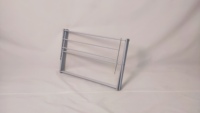 Séchoir pliant en acier à 3 niveaux PTM-7013, style tour, pour intérieur/extérieur, prêt pour balcon, salle de bain, séchoir pour bébé, étagère de rangement domestique