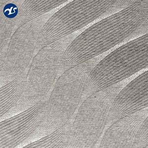 Vente directe des fabricants, tissu de matelas <span class=keywords><strong>gris</strong></span> simple 100% polyester, anti-rétrécissement, tissu de literie tricoté - Product Image 2