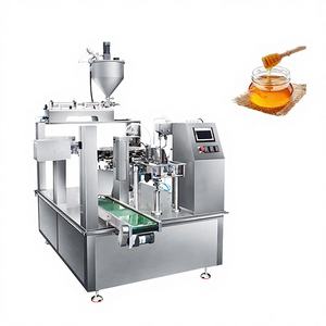 เครื่องบรรจุภัณฑ์เครื่องดื่มแบบถุงสแตนเลส ควบคุมด้วย PLC ประสิทธิภาพสูง ราคาโรงงาน สำหรับบรรจุน้ำผึ้ง - Product Image 1