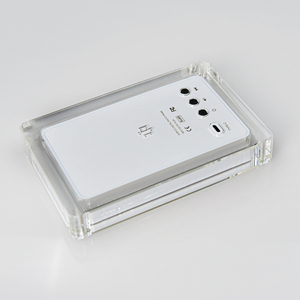 Digit Gif Digital Photo Frame Acrylic Electronic Digital Smart Photo Frame White Wholesale Clear Crystal OEM IPS Screen Ce Rohs - Product Image 5